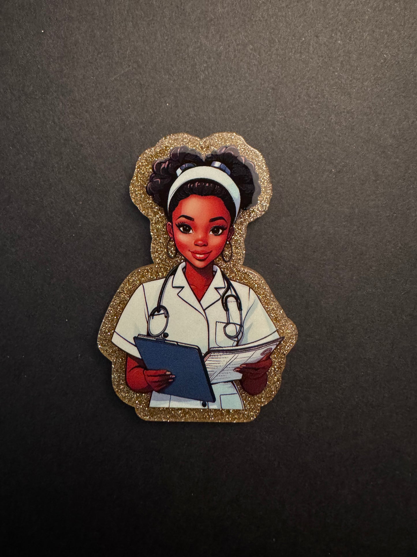 Nurse badge reel