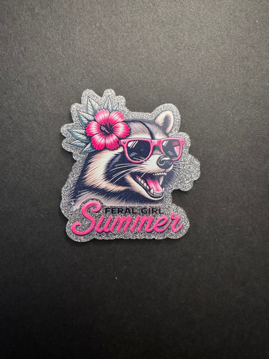 Feral girl summer badge reel
