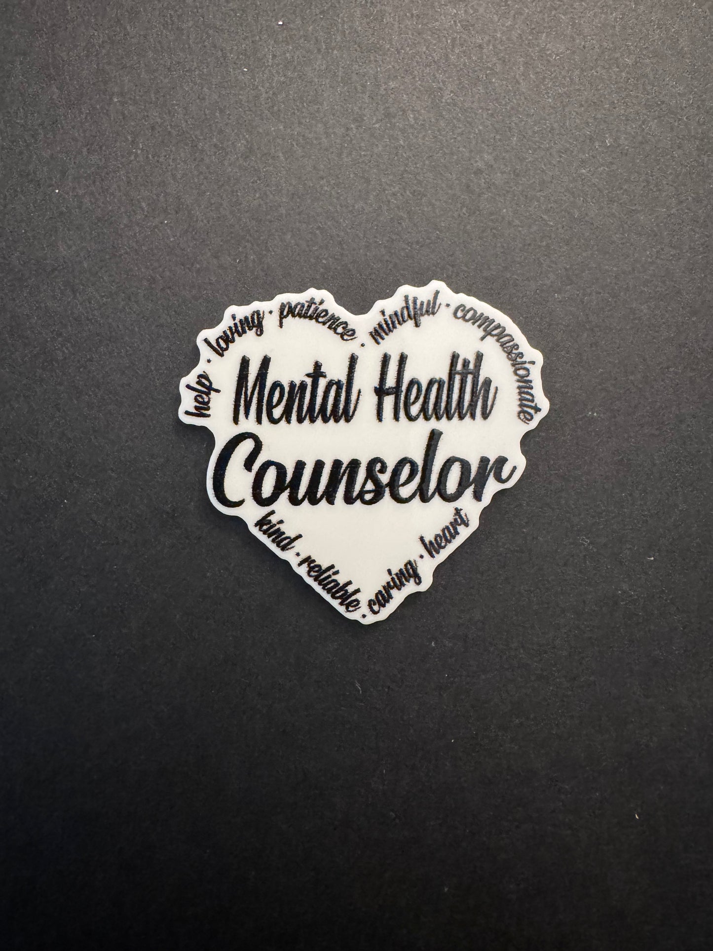 Mental Health Counselor badge reel