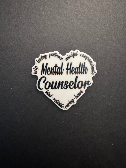 Mental Health Counselor badge reel