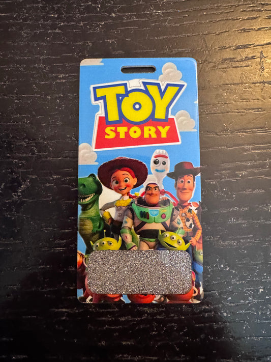 Toy Story vertical badge buddy