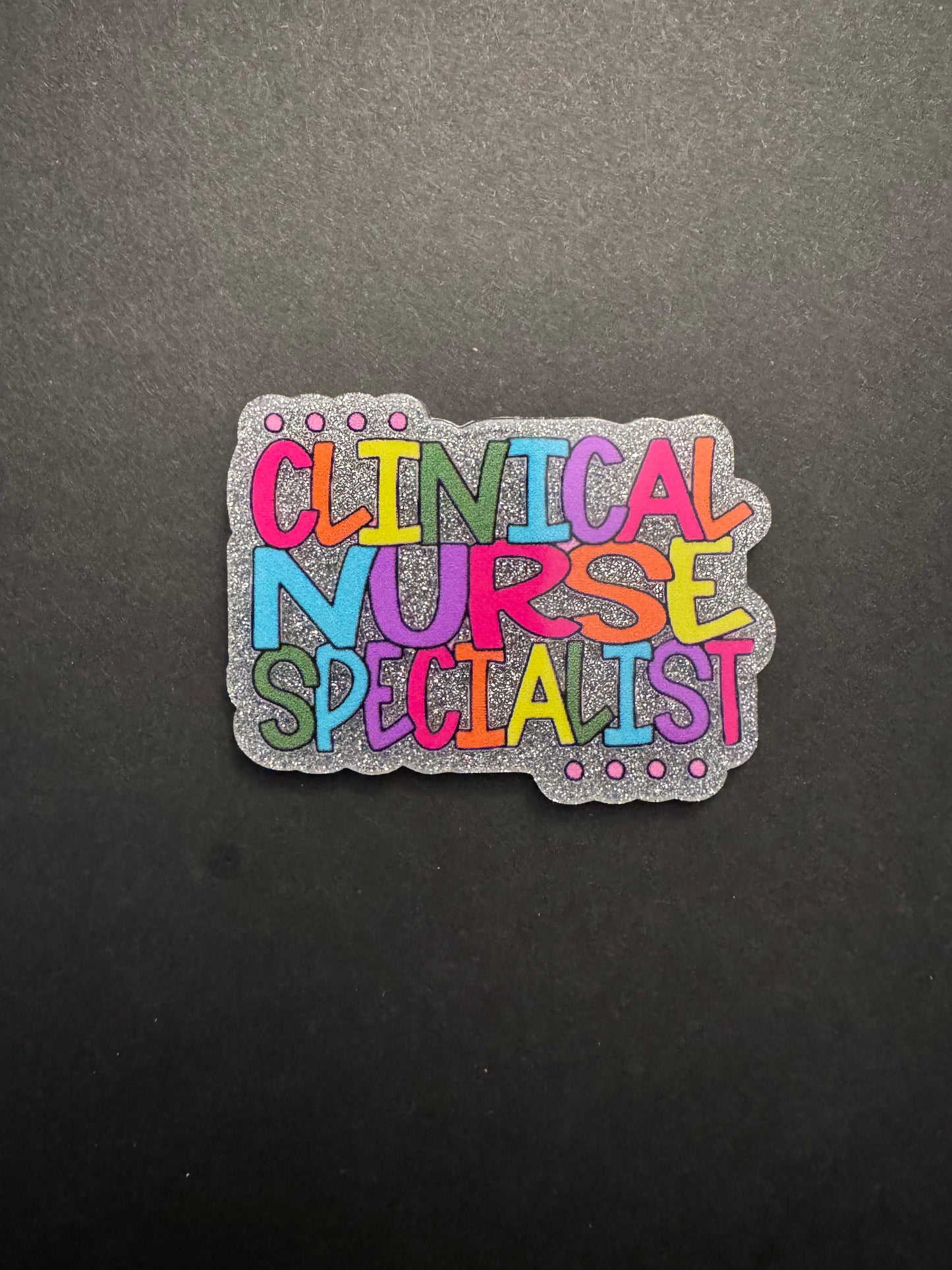 Clinical nurse specialist badge reel