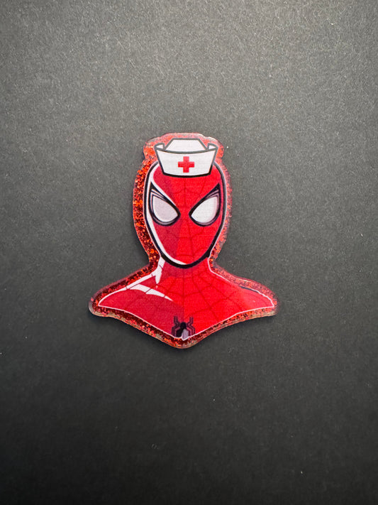 Spider-Man badge reel