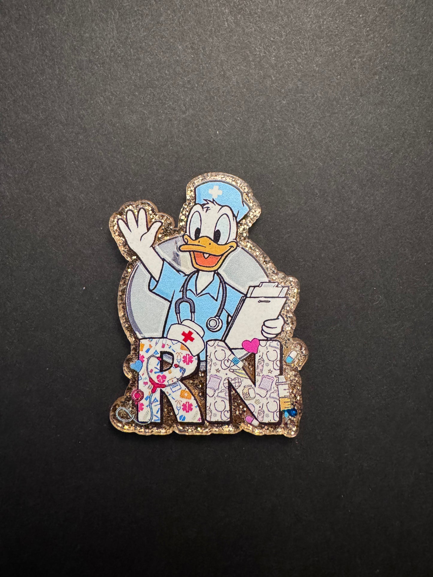 RN badge reel