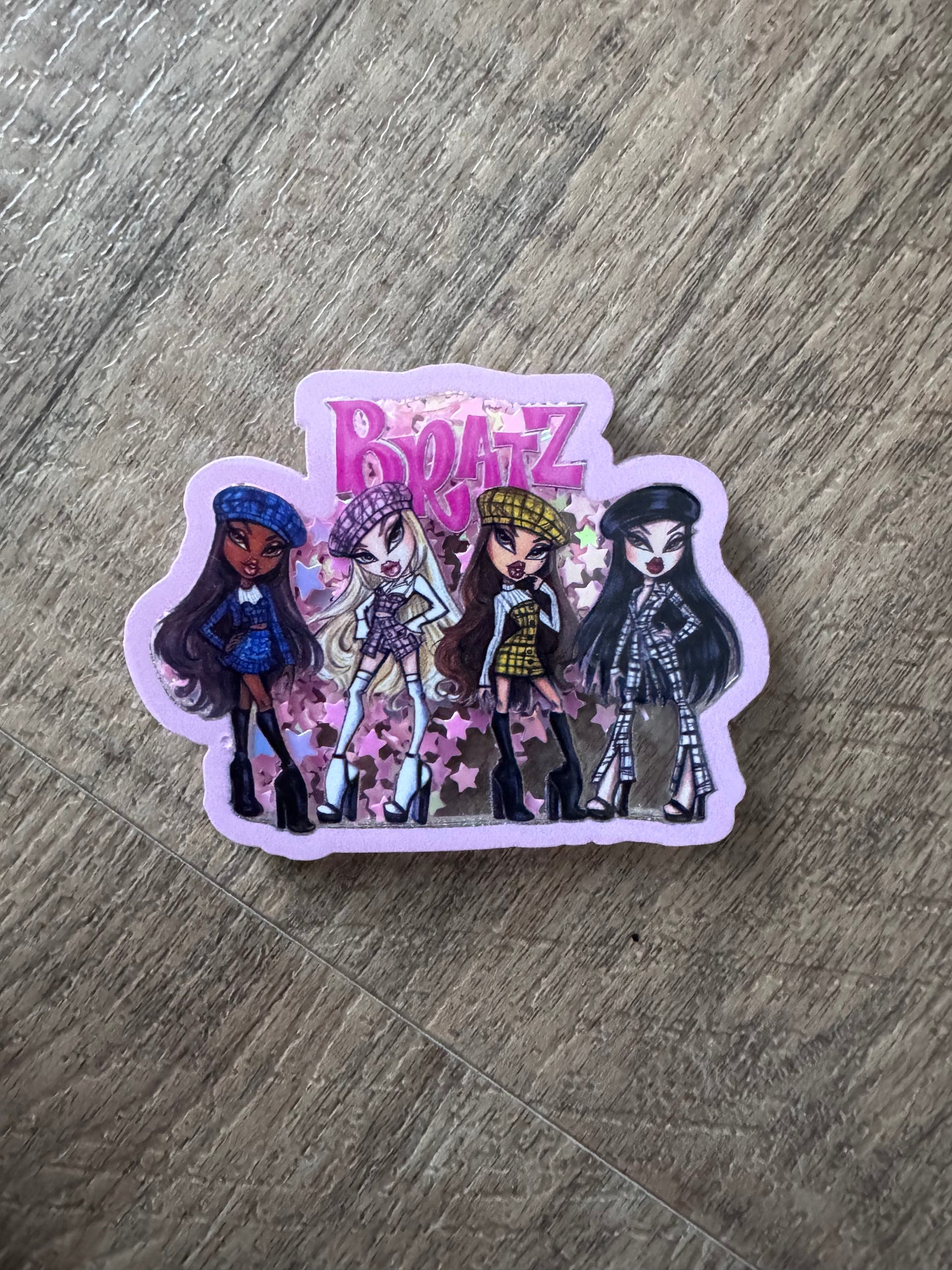 Bratz shaker badge reel