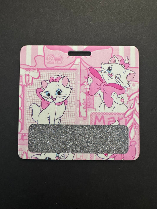 Marie cat badge buddy