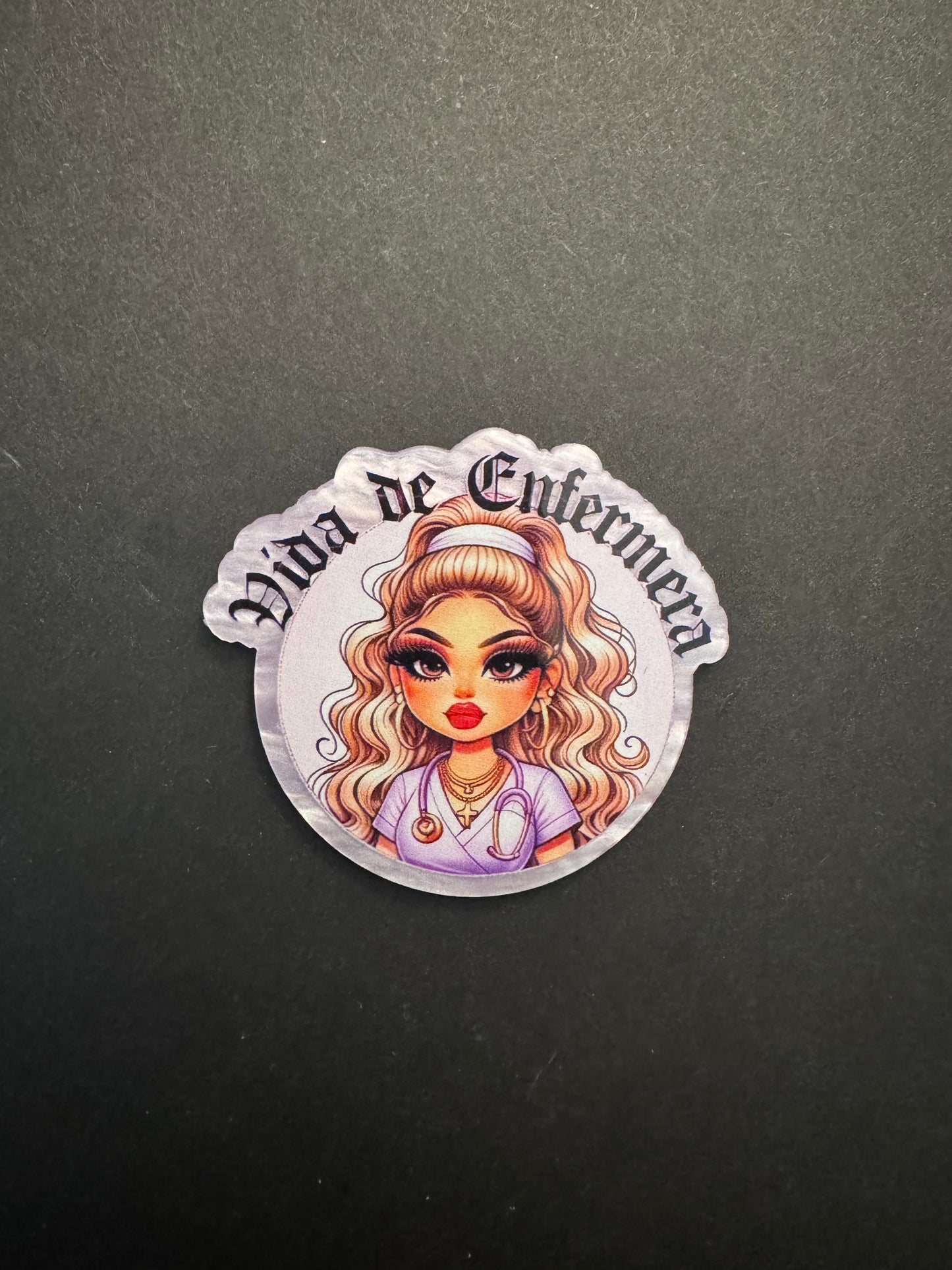 Enfermera badge reel