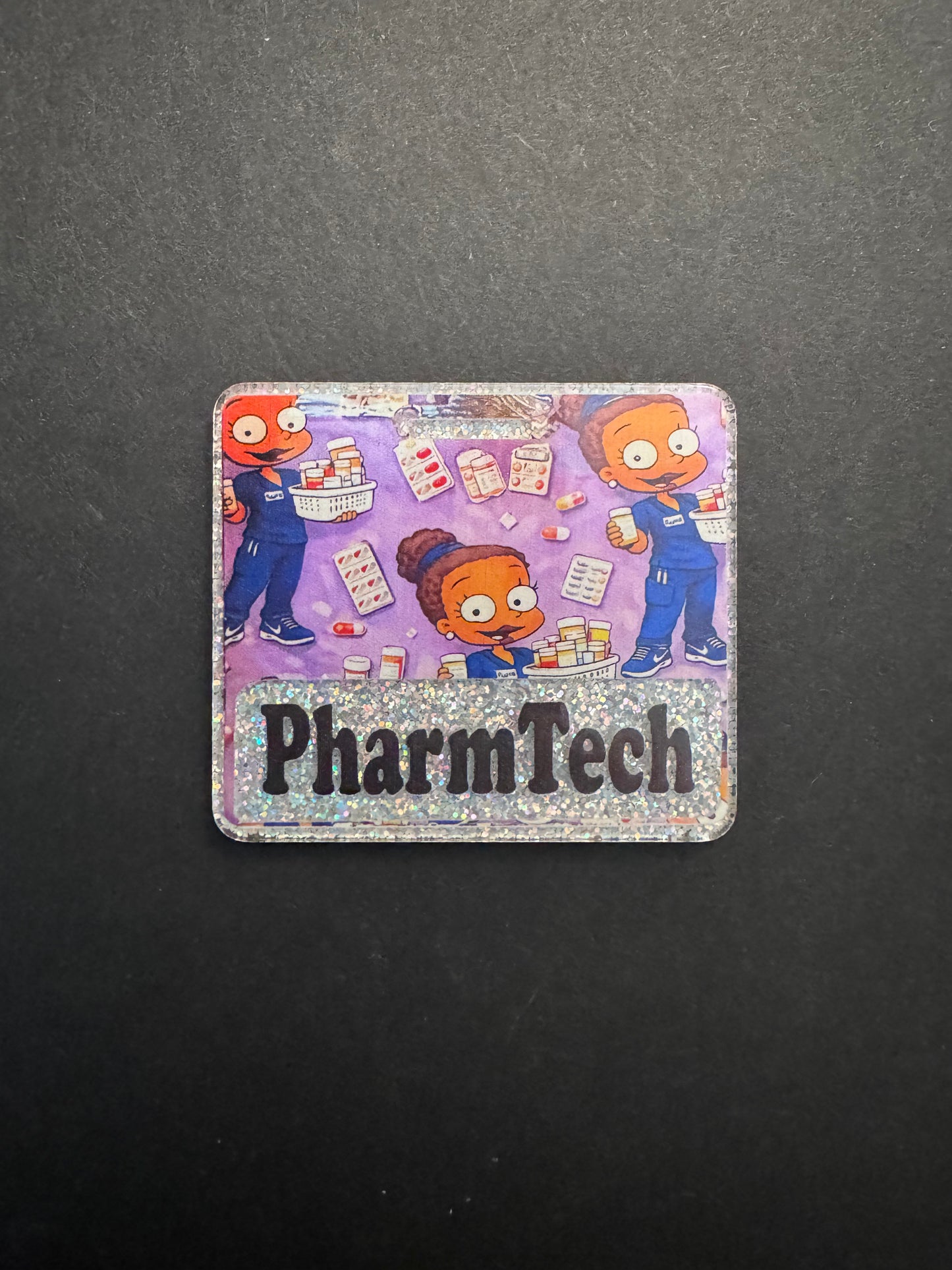 Pharm tech badge reel