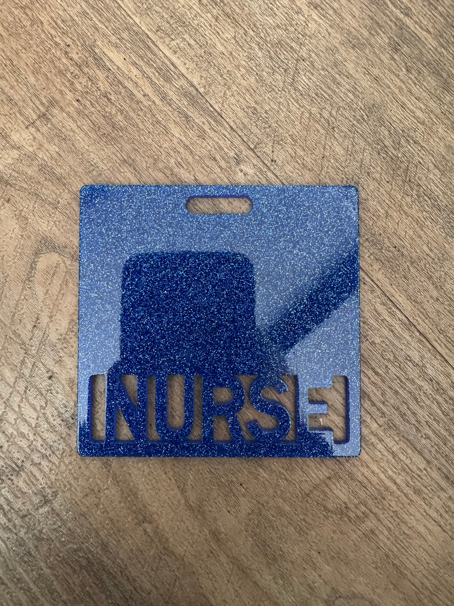 Nurse badge buddy (Royal Blue)
