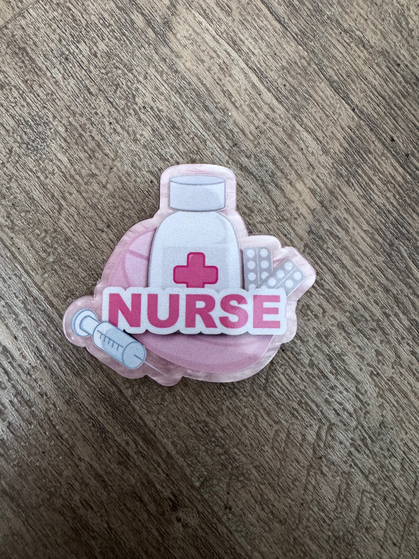 Nurse badge reel