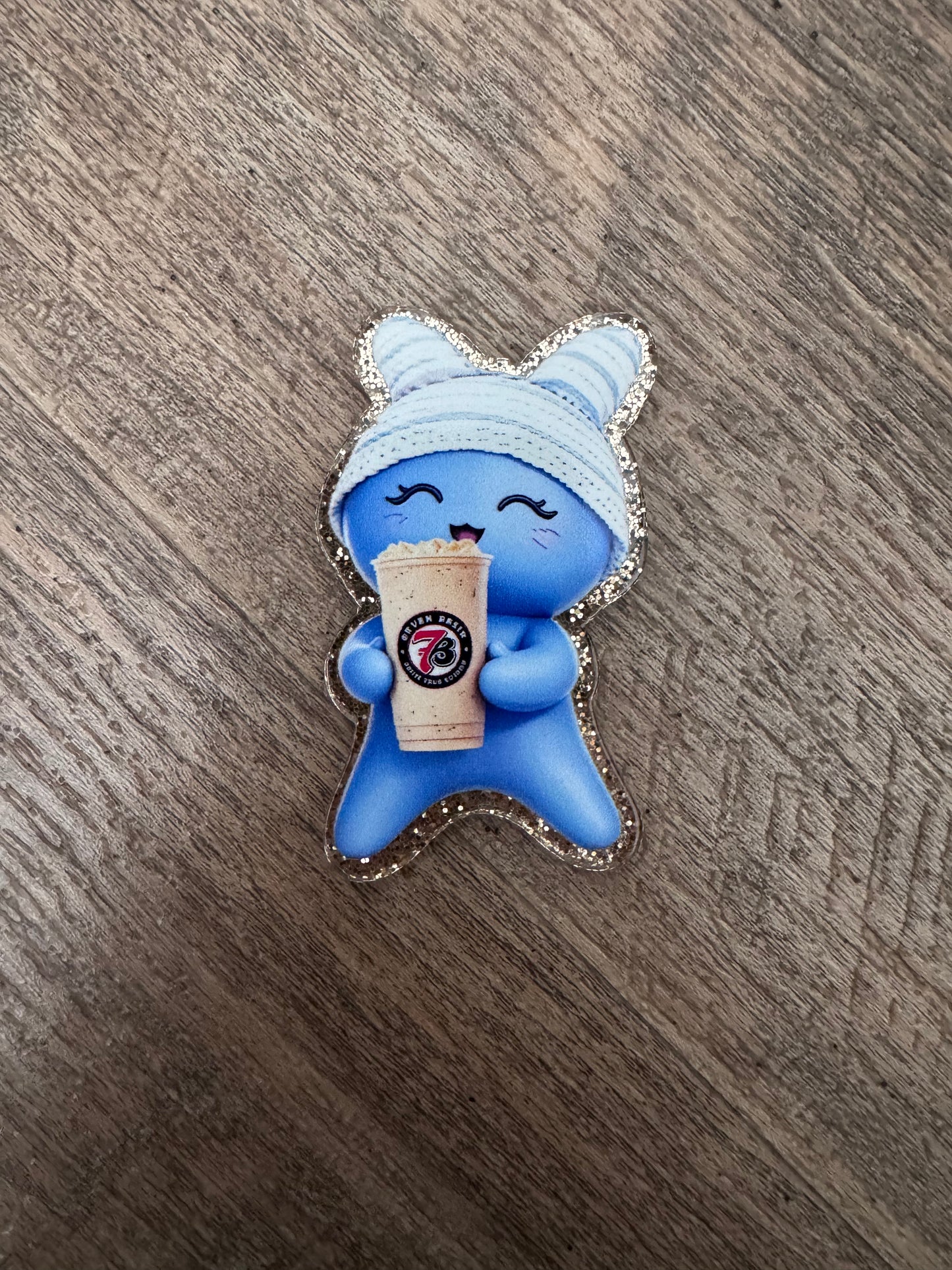 Glove baby 7 brew badge reel