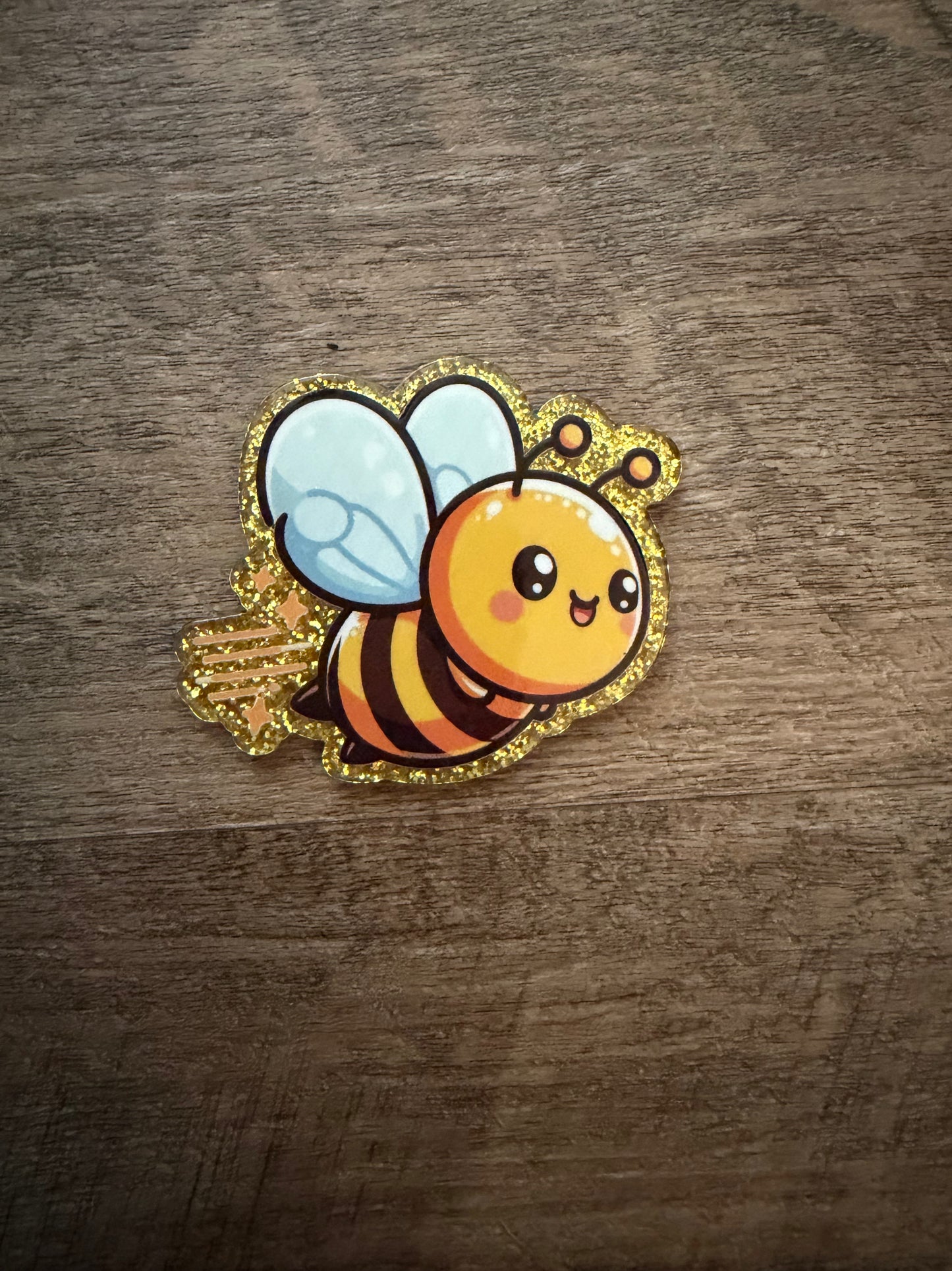 Bee badge reel