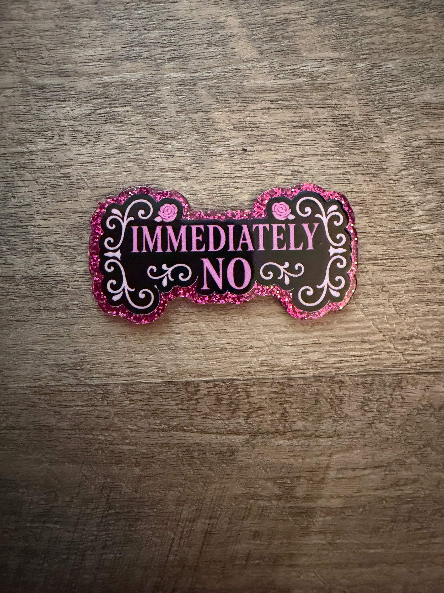 Immediately no badge reel