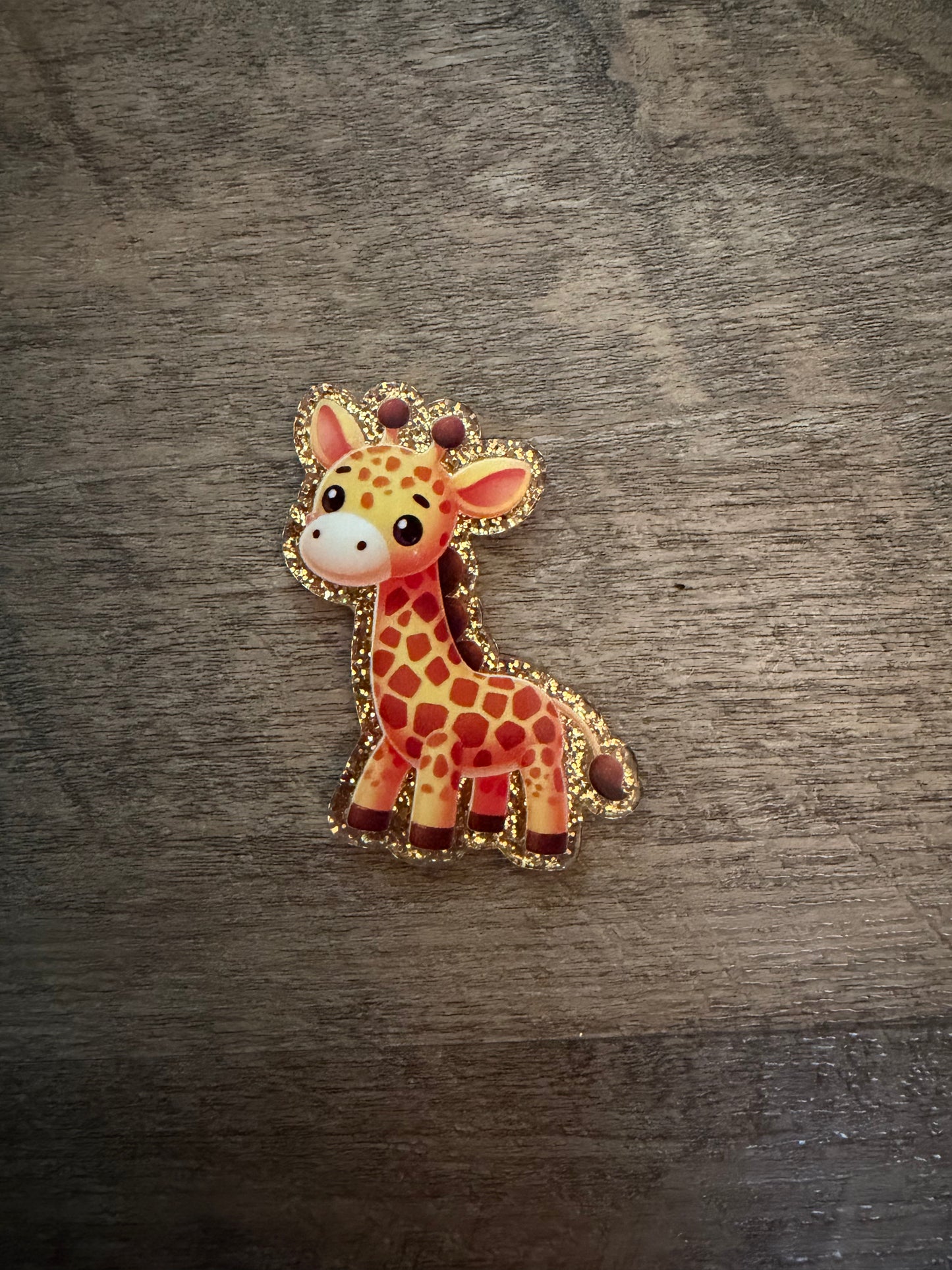 Giraffe badge reel