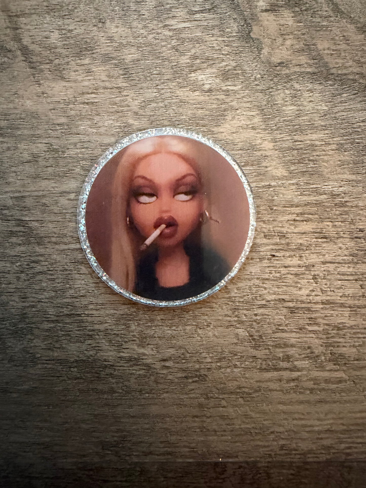 Bratz badge reel