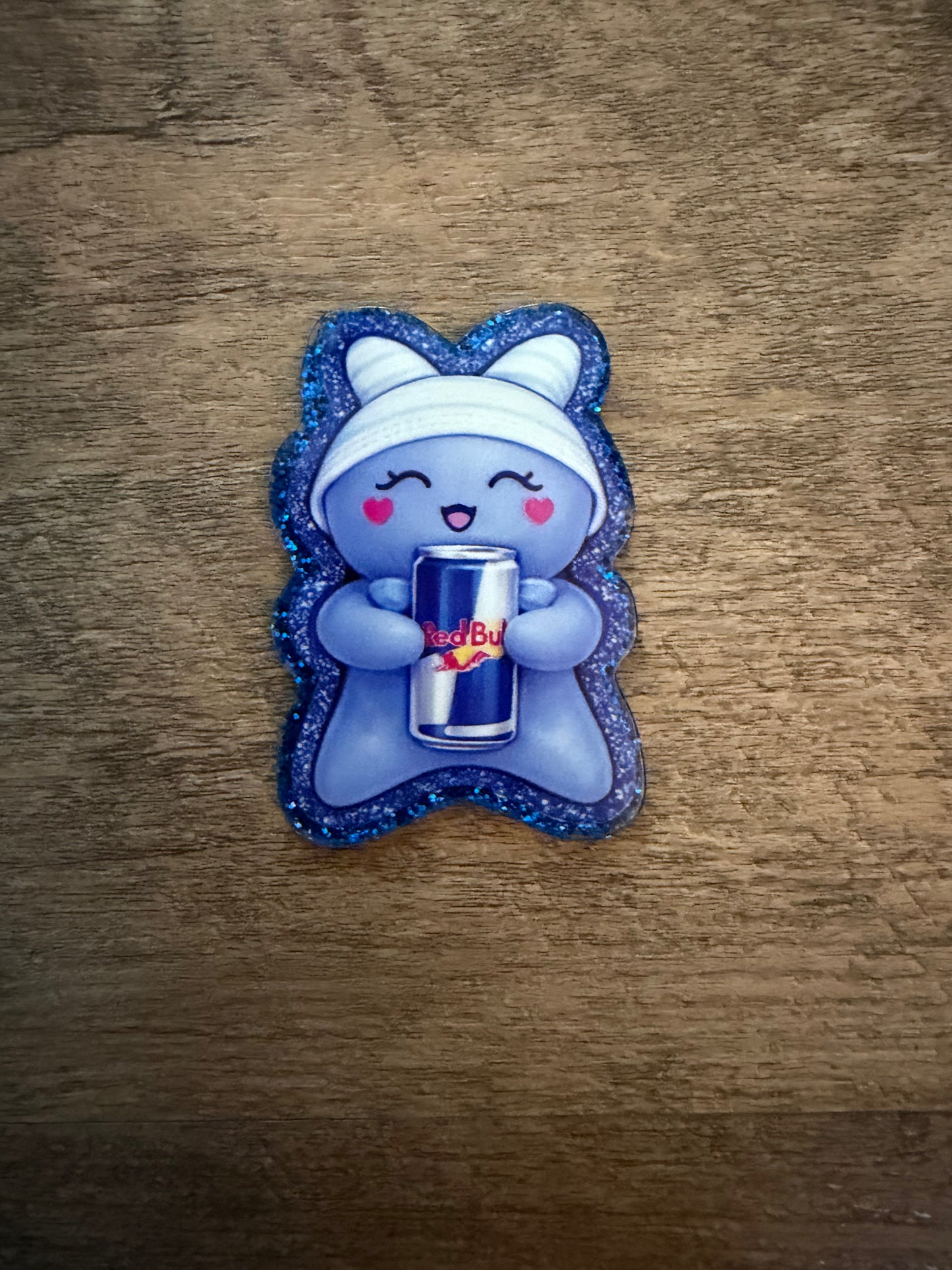 Glove baby red bull badge reel