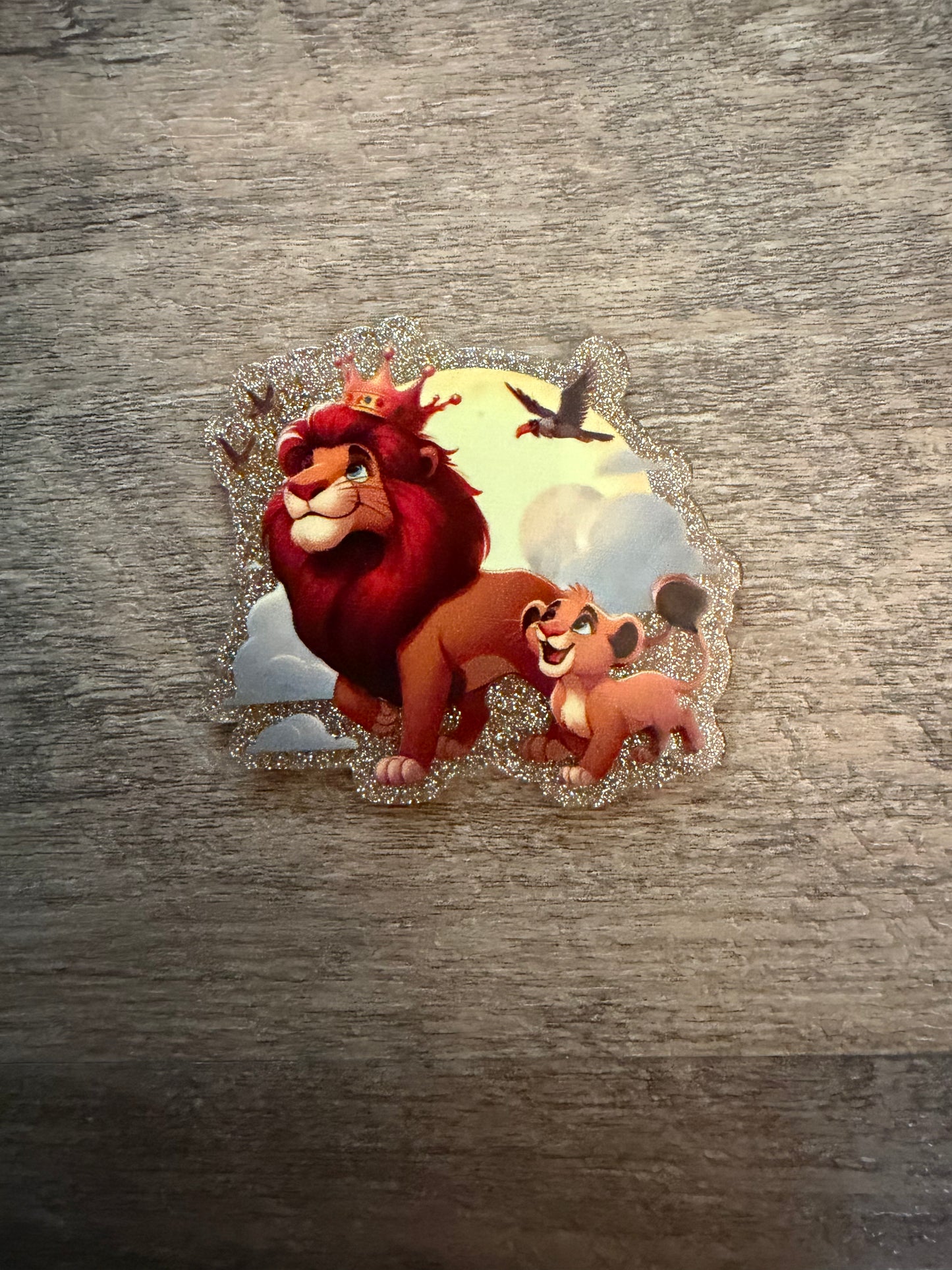 Lion king badge reel