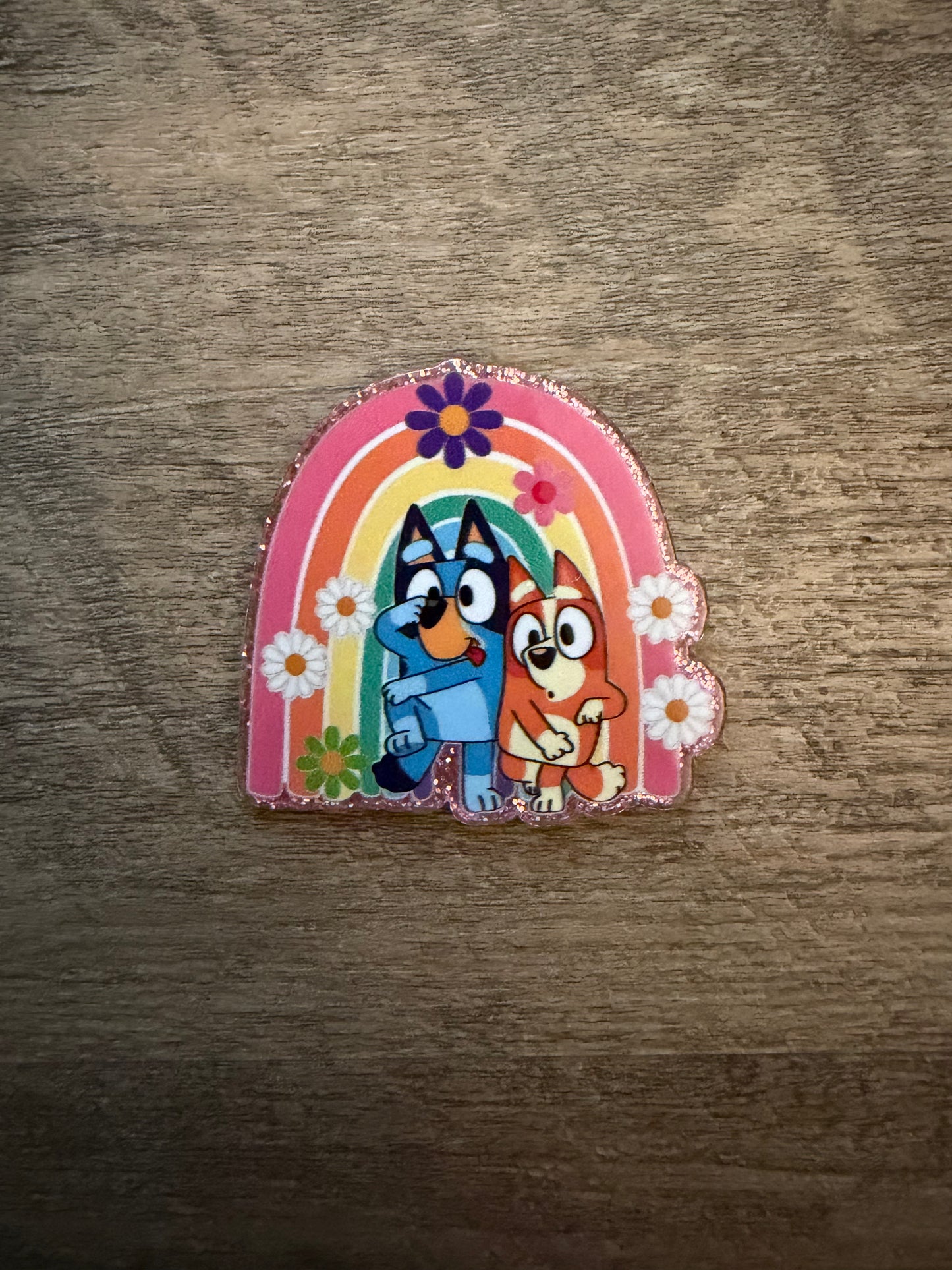Bluey badge reel