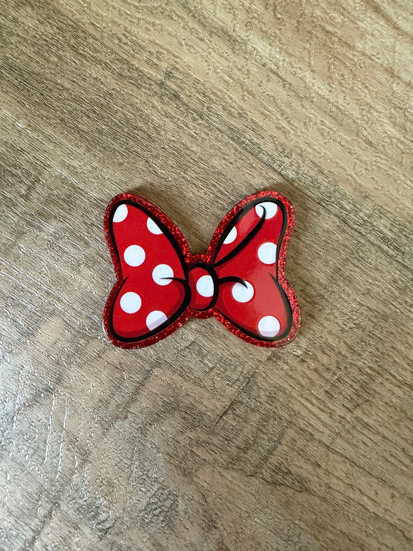 Minnie Bow badge reel