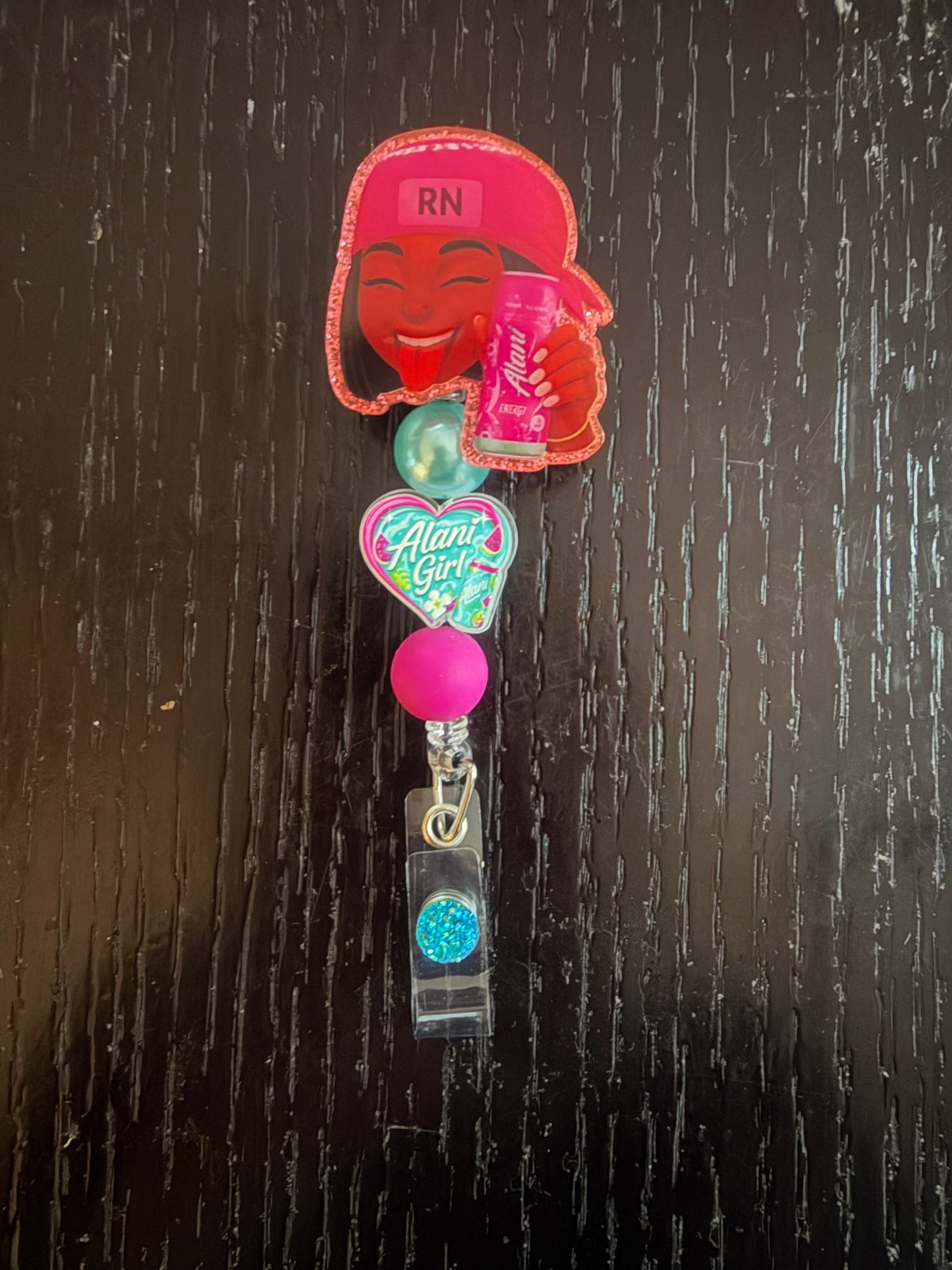 RN alani girl badge reel
