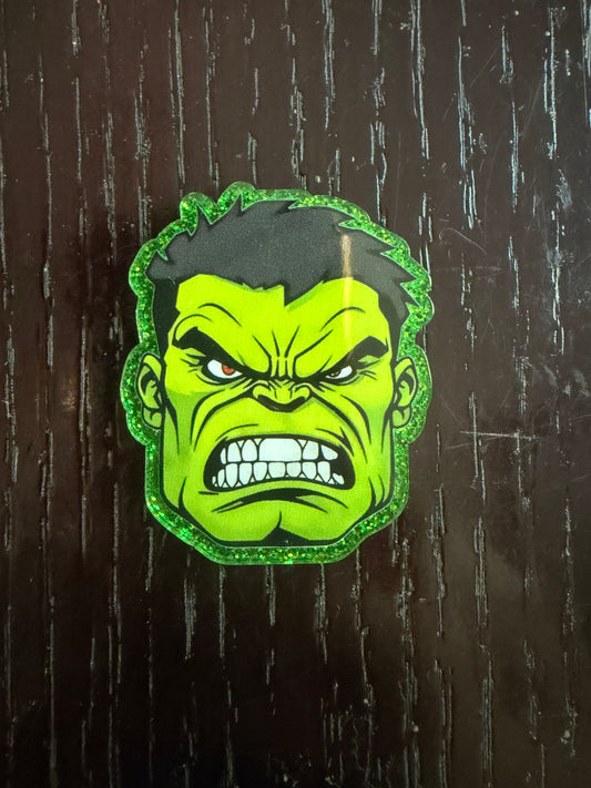 Hulk badge reel