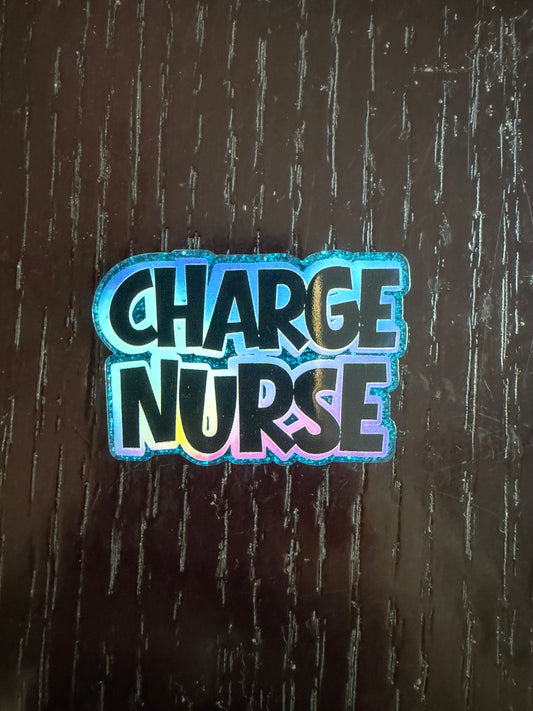 Charge nurse badge reel