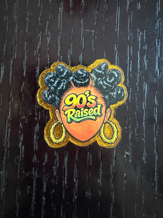 90’s raised badge reel