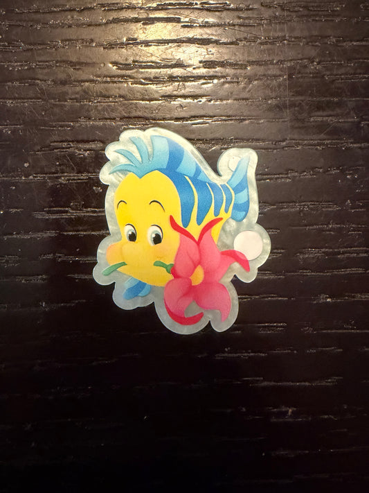 Flounder badge reel