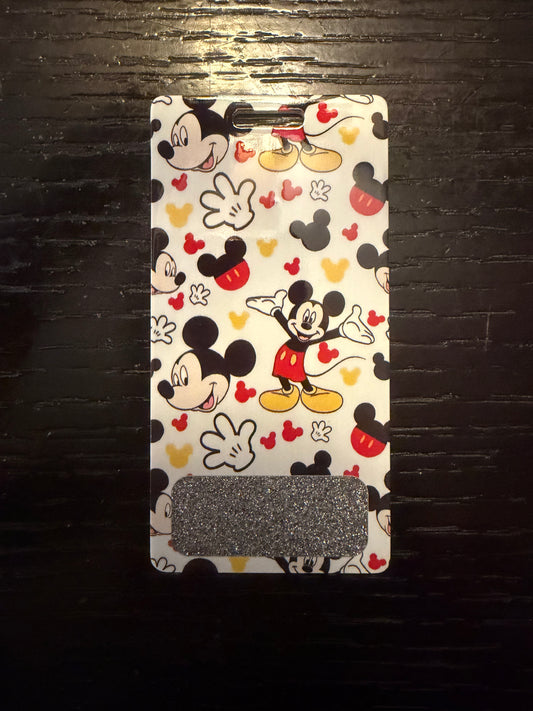 Mickey vertical  badge buddy