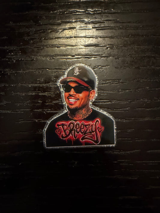 Chris brown badge reel