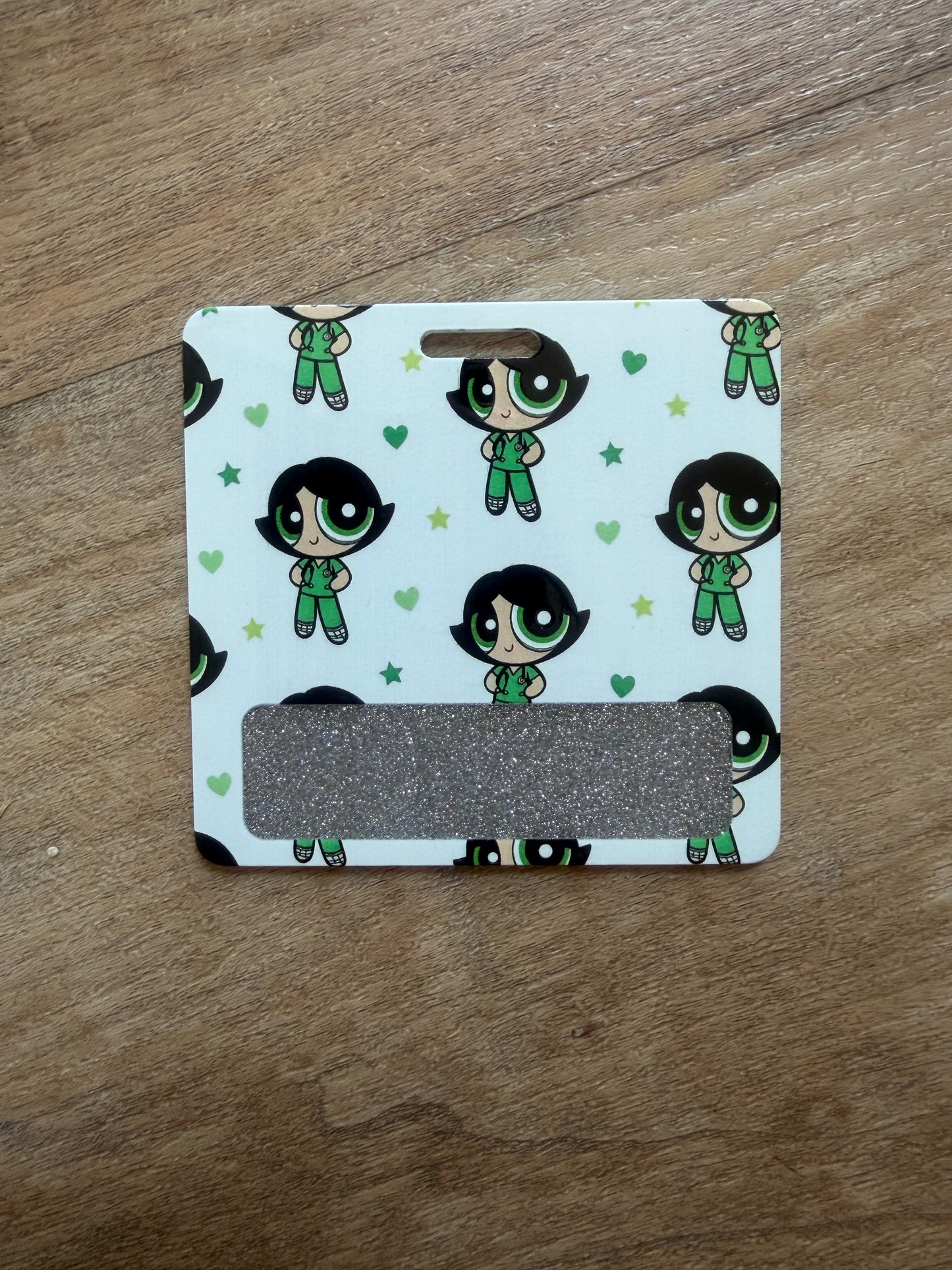 PPG Buttercup nurse badge buddy