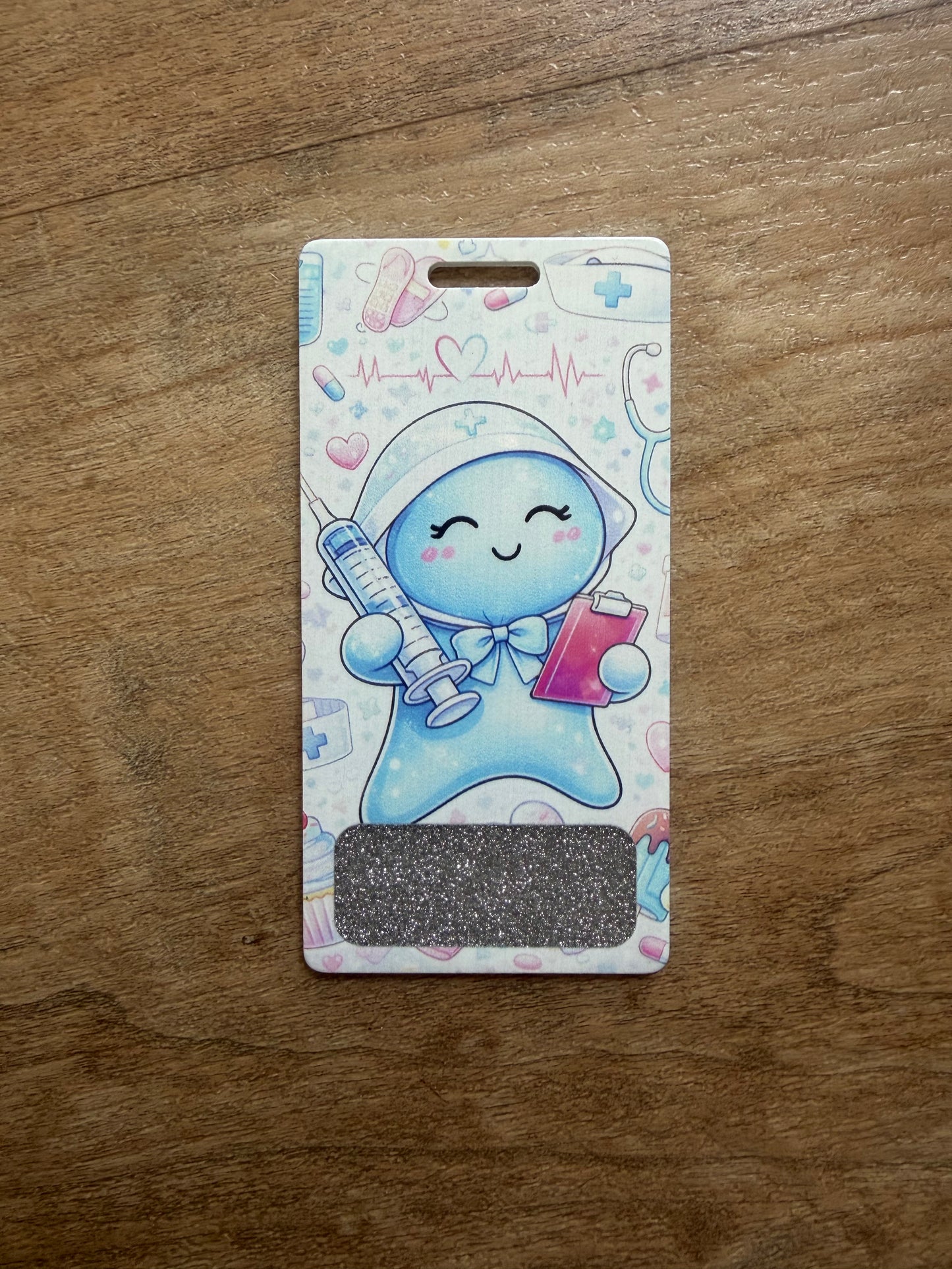 Glove baby vertical badge buddy