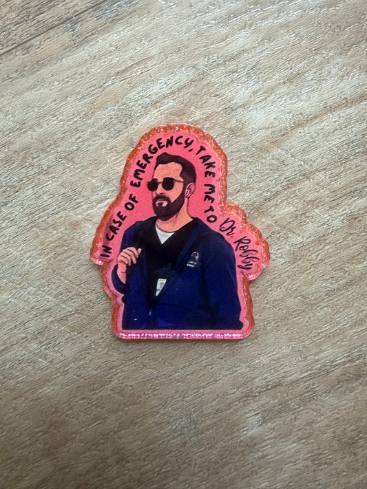 Dr. Robby badge reel
