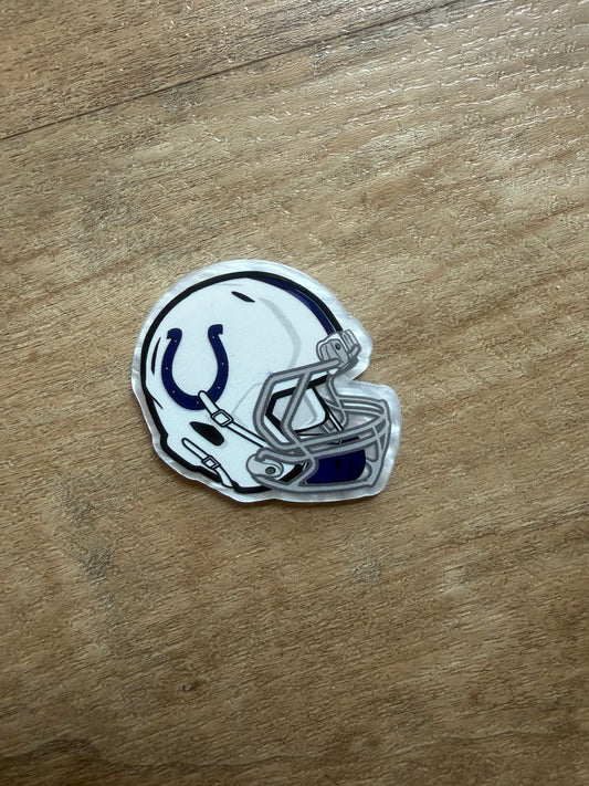 Colts badge reel (no glitter)
