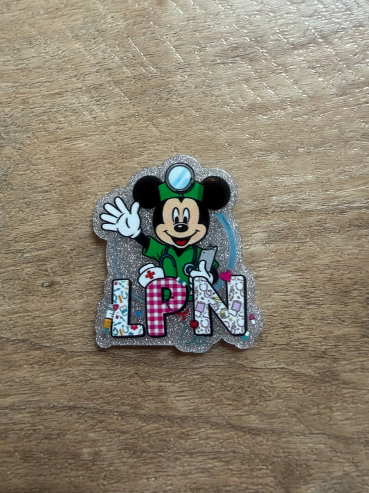 LPN badge reel