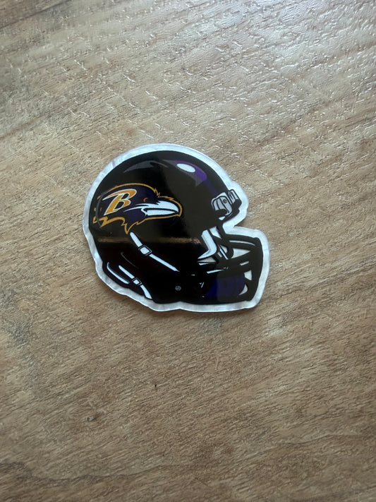 Ravens badge reel (no glitter)