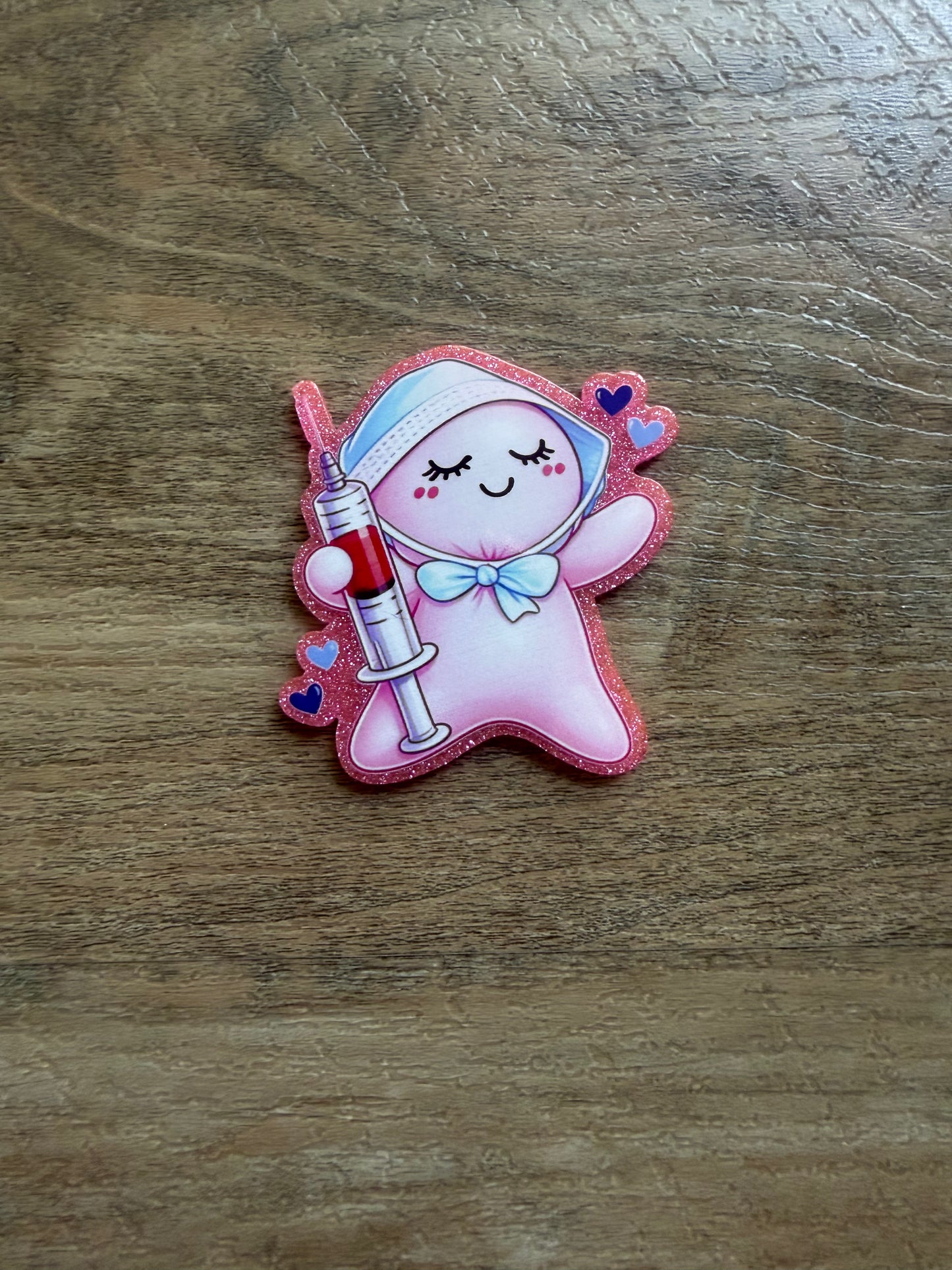 Glove baby badge reel