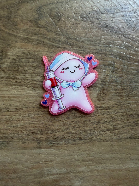 Glove baby badge reel