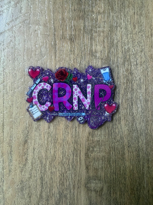 CRNP badge reel