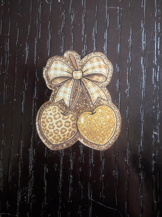 Cherries badge reel