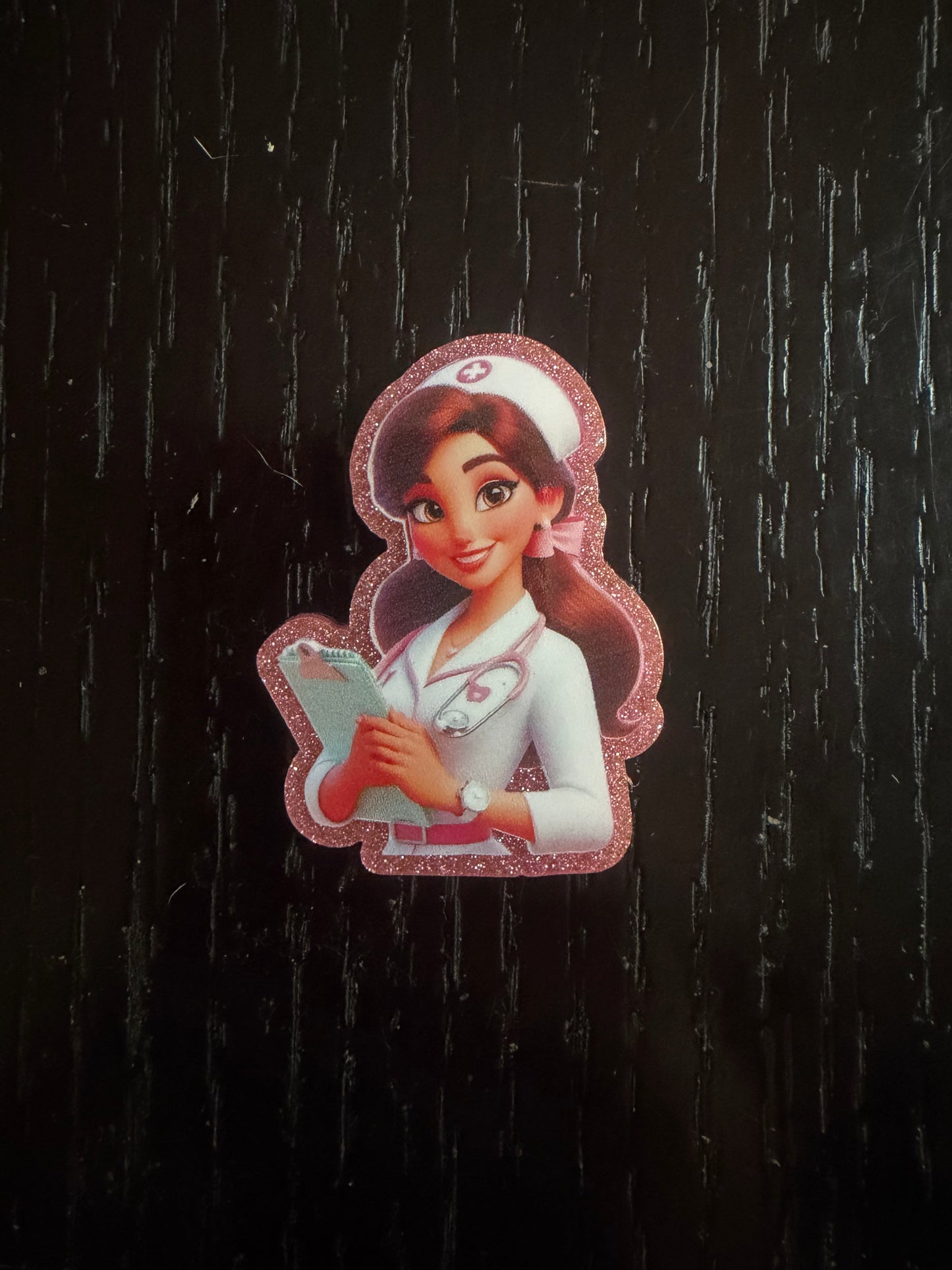 Princess Nurse badge reel