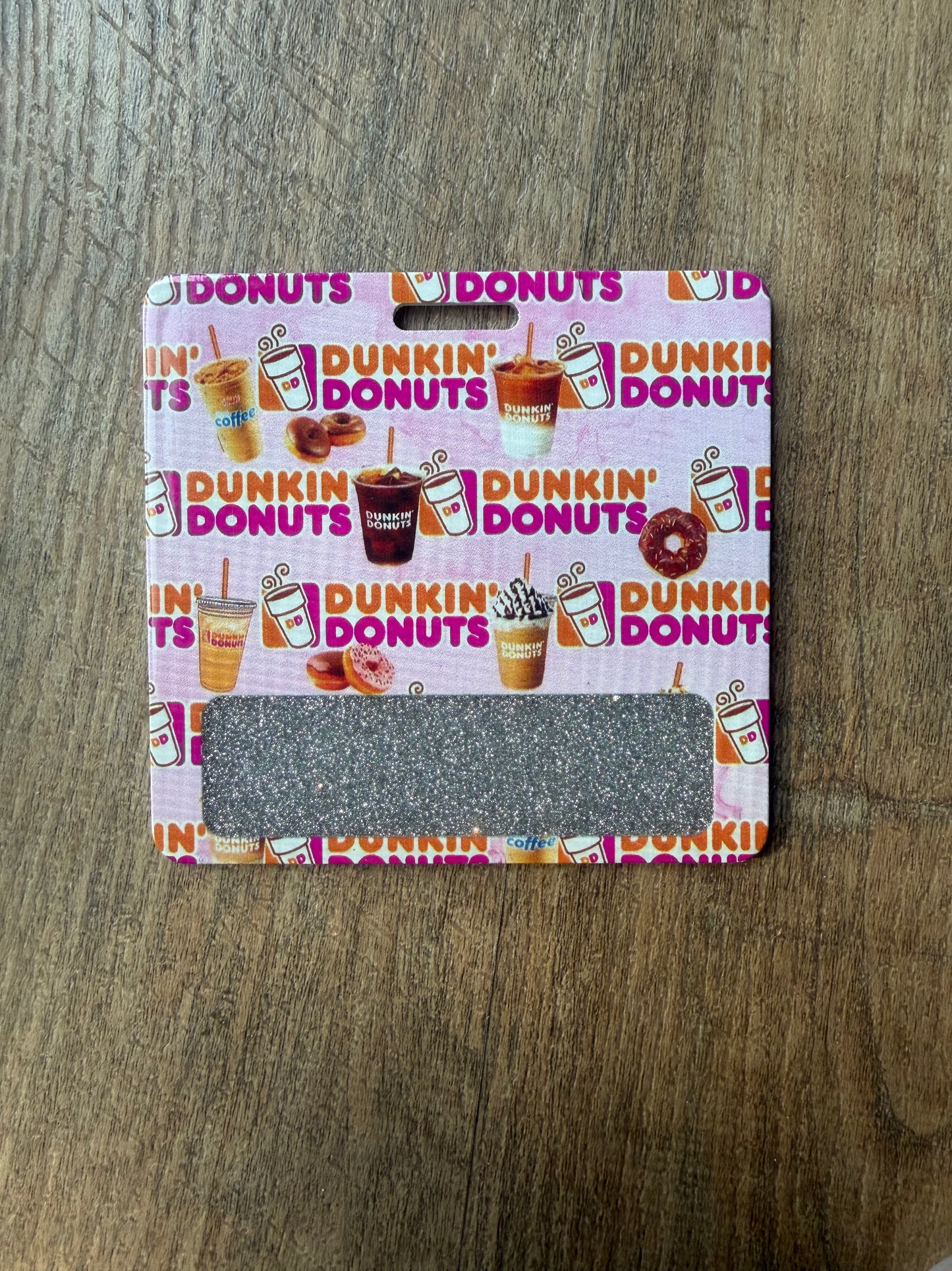 Dunkin Donuts badge buddy