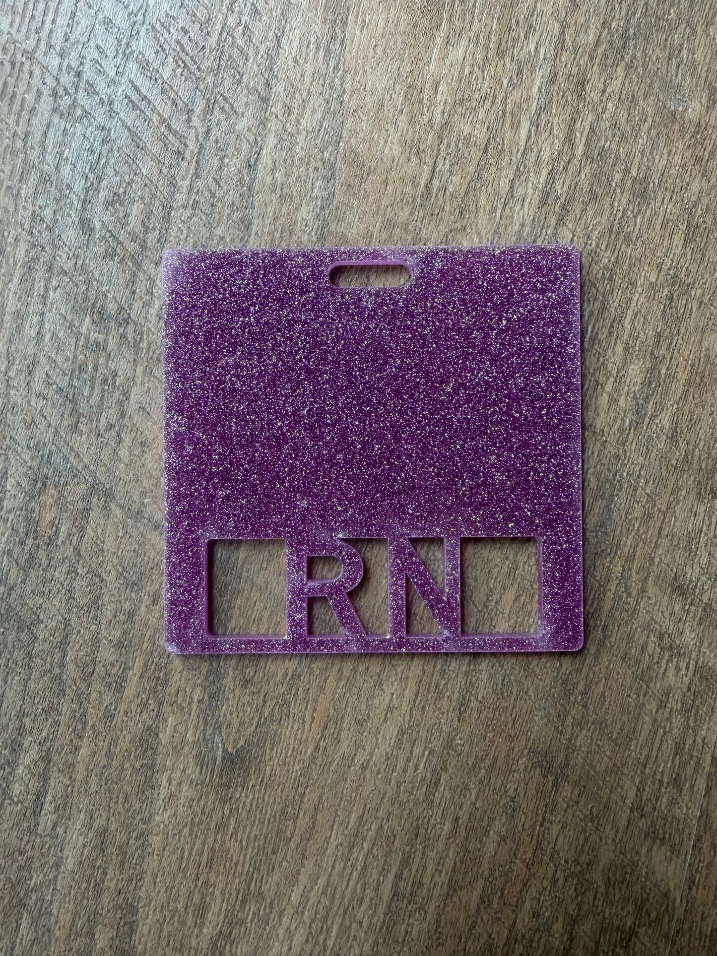 RN badge buddy (purple)