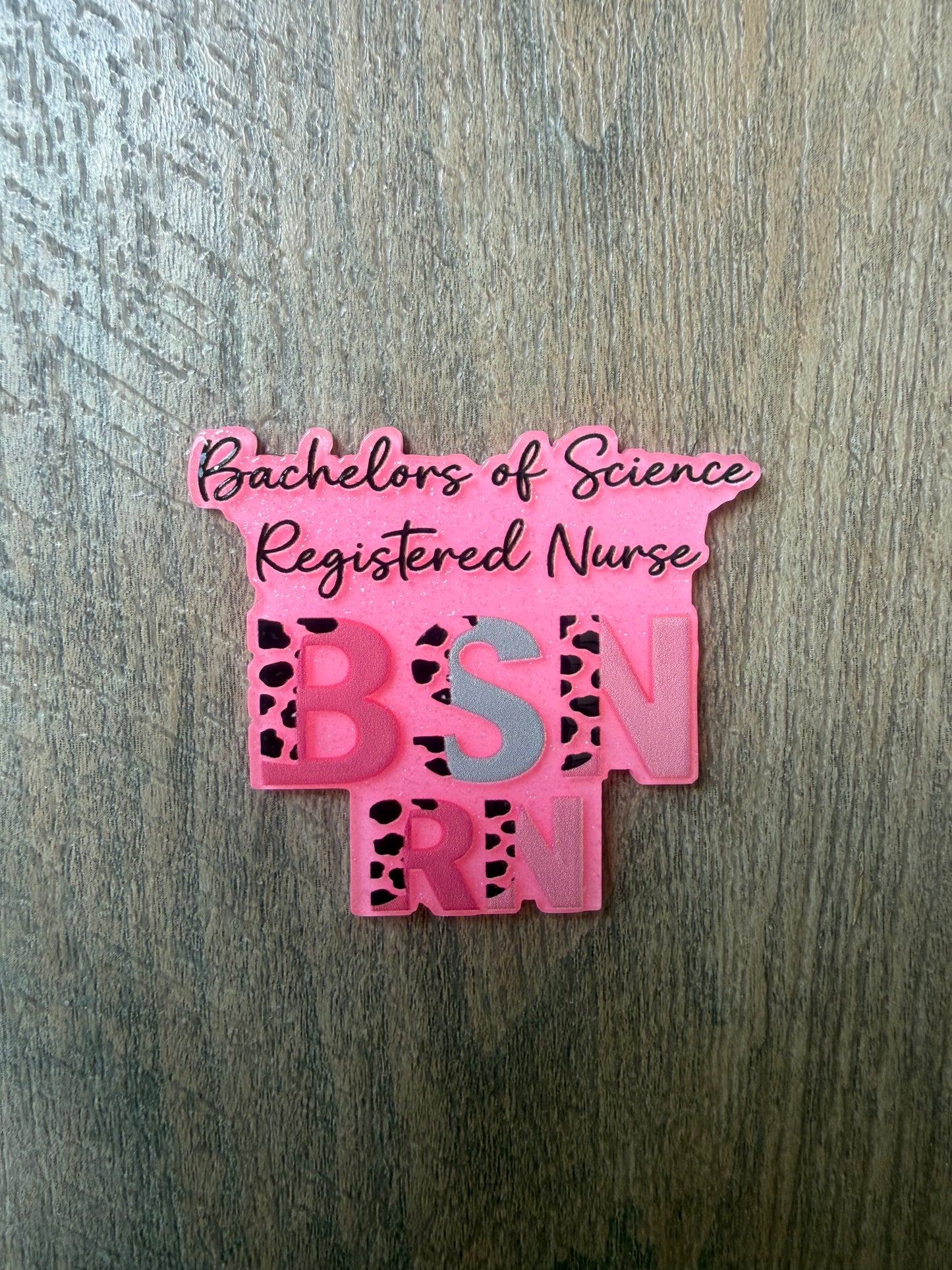 BSN RN badge reel