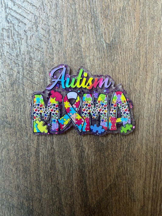 Autism mama badge reel