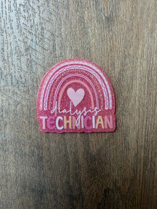 Dialysis Tech badge reel