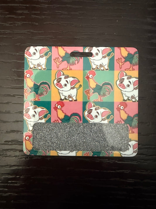 Moana (Pua & hei hei) badge buddy