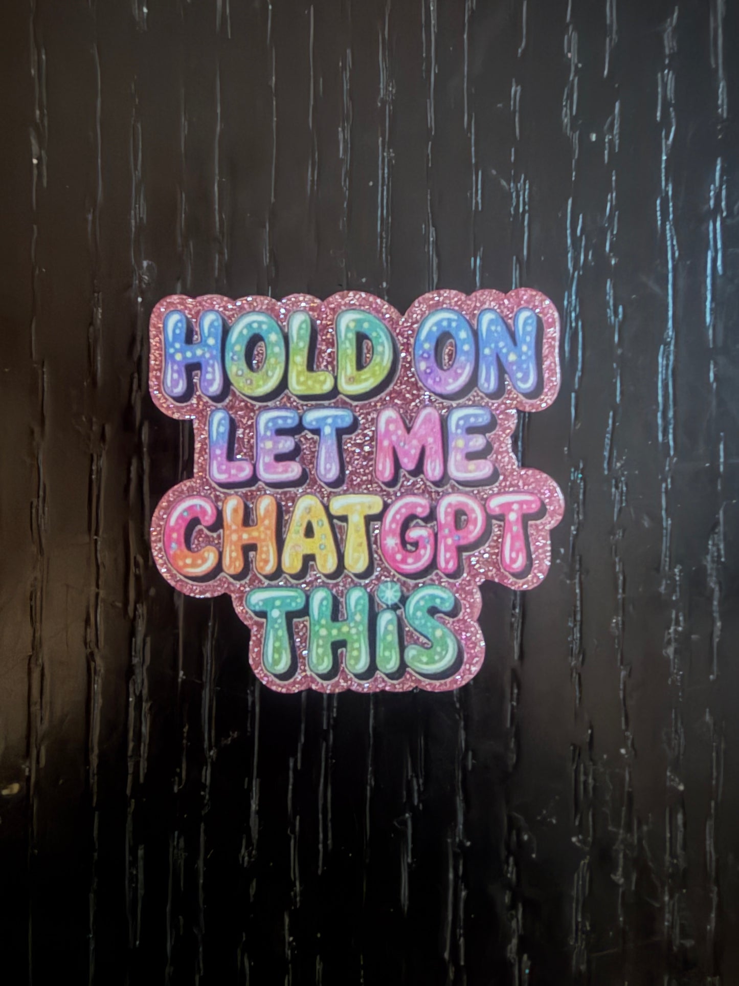 Hold on let me Chat GPT this badge reel
