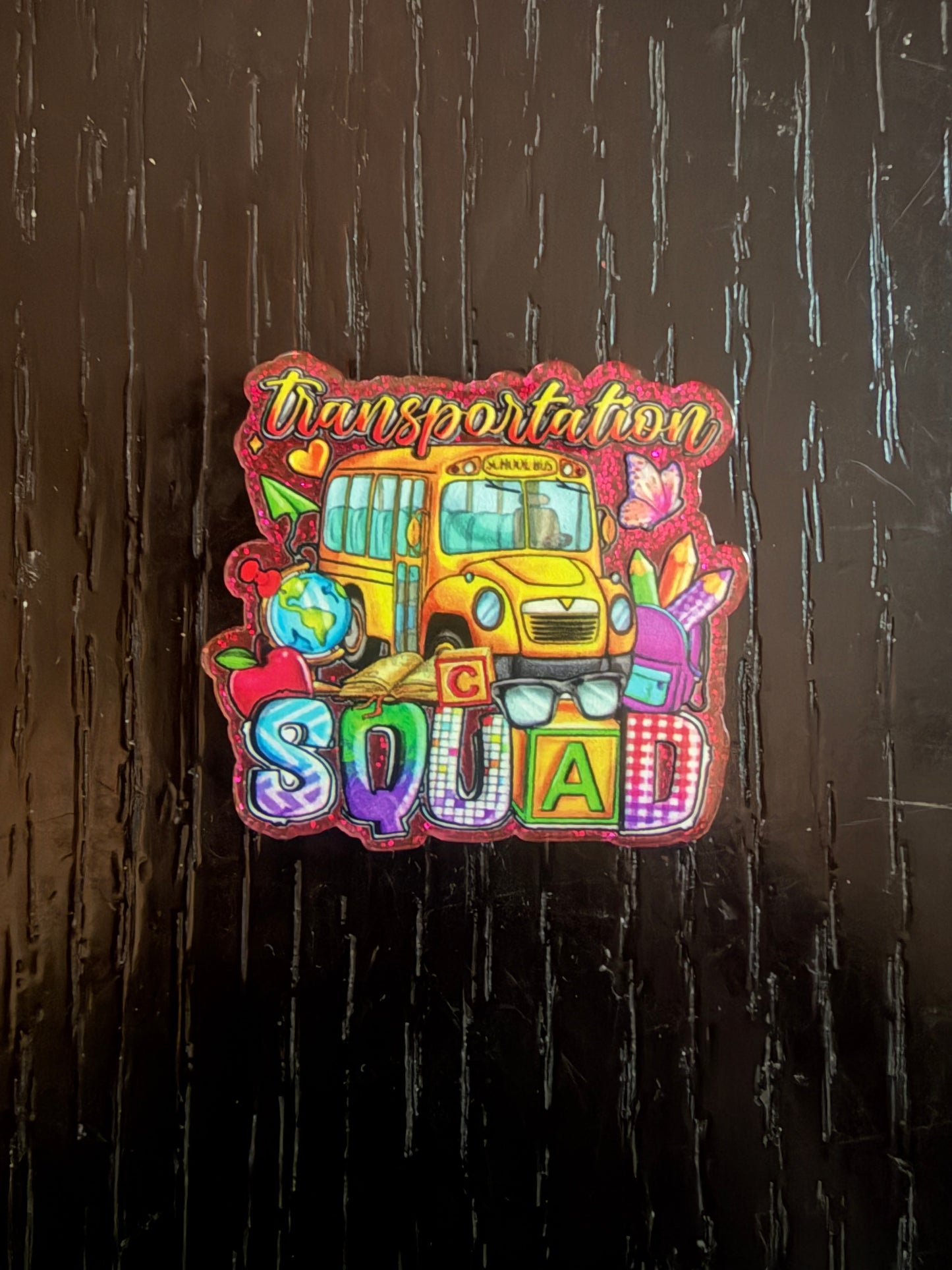 Transportation squad badge reel