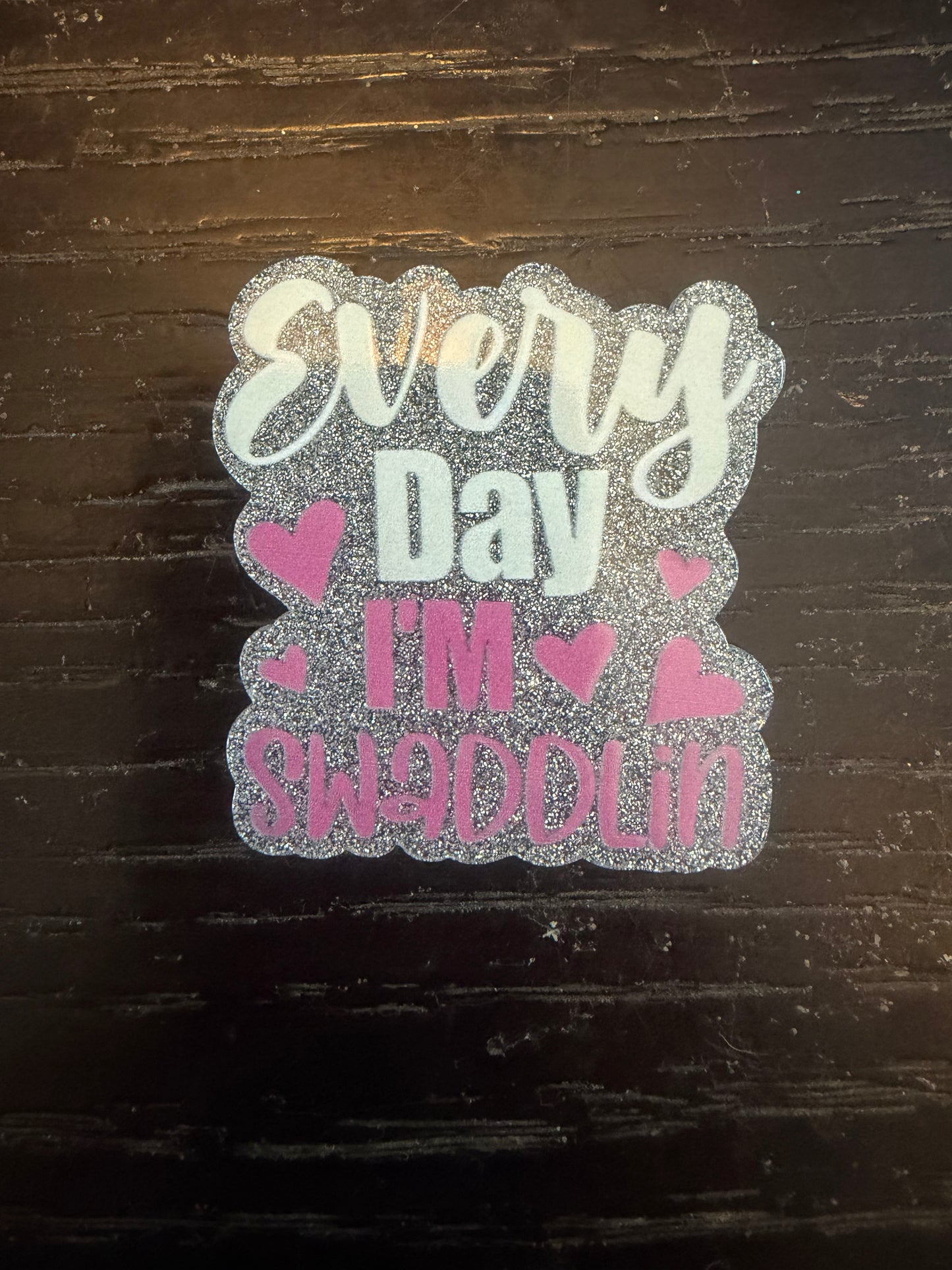 Everyday I’m swaddlin badge reel